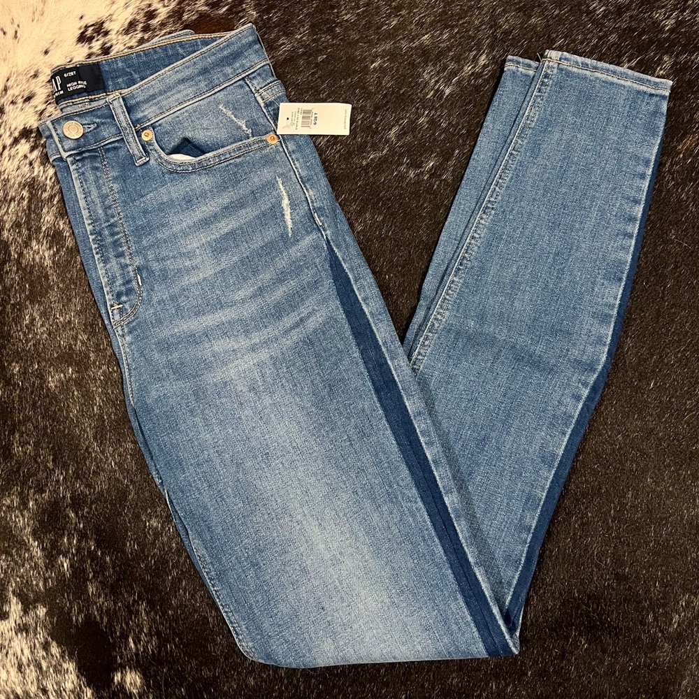 NWT GAP High Rise Legging Jeans